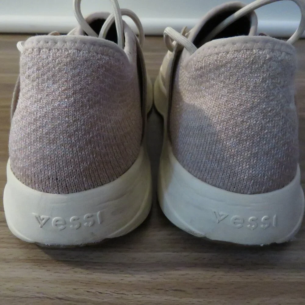 VESSI Everyday Classic Sneaker Athletic Shoes in Classic Blush - Women's Sz 8 - Picture 10 of 13